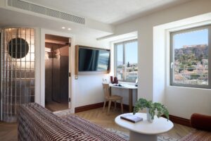Gaia Suite with Acropolis View