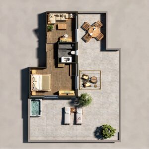 Penthouse Comfort Suite with Hot Tub