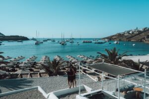 The Ammos Suite Outdoor living with hot tub